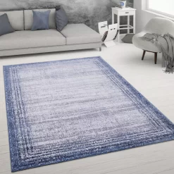 Vintage-Teppich Catalina Blau 80x150 Cm