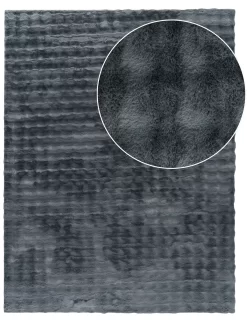 Fellteppich Arnia Anthrazit 200x280 Cm