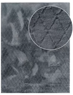 Fellteppich Arnia Anthrazit 160x220 Cm