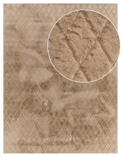 Fellteppich Arnia Beige 160x220 Cm