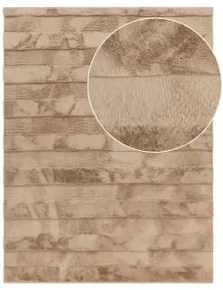Fellteppich Arnia Beige 200x280 Cm