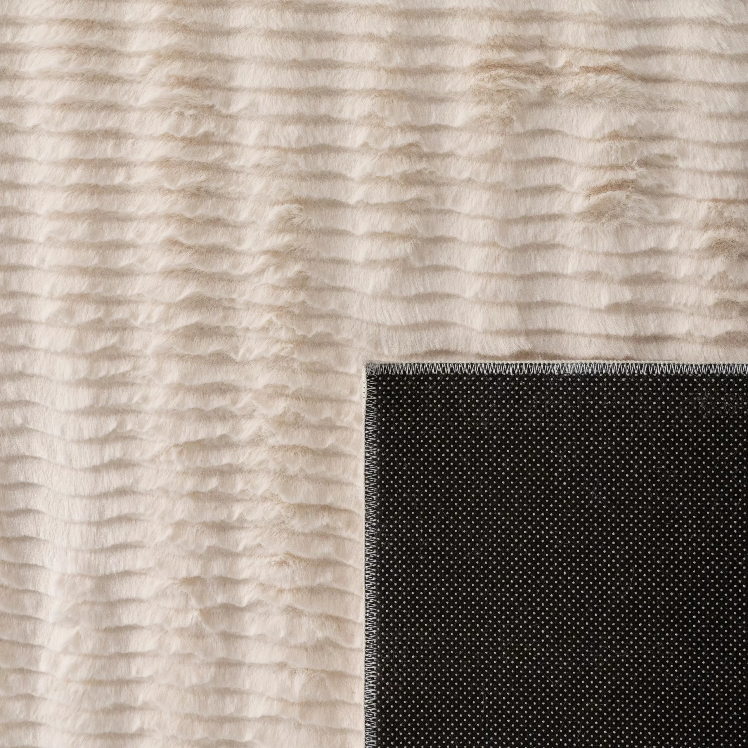 Fellteppich Arnia Creme 160x220 Cm – Bild 2