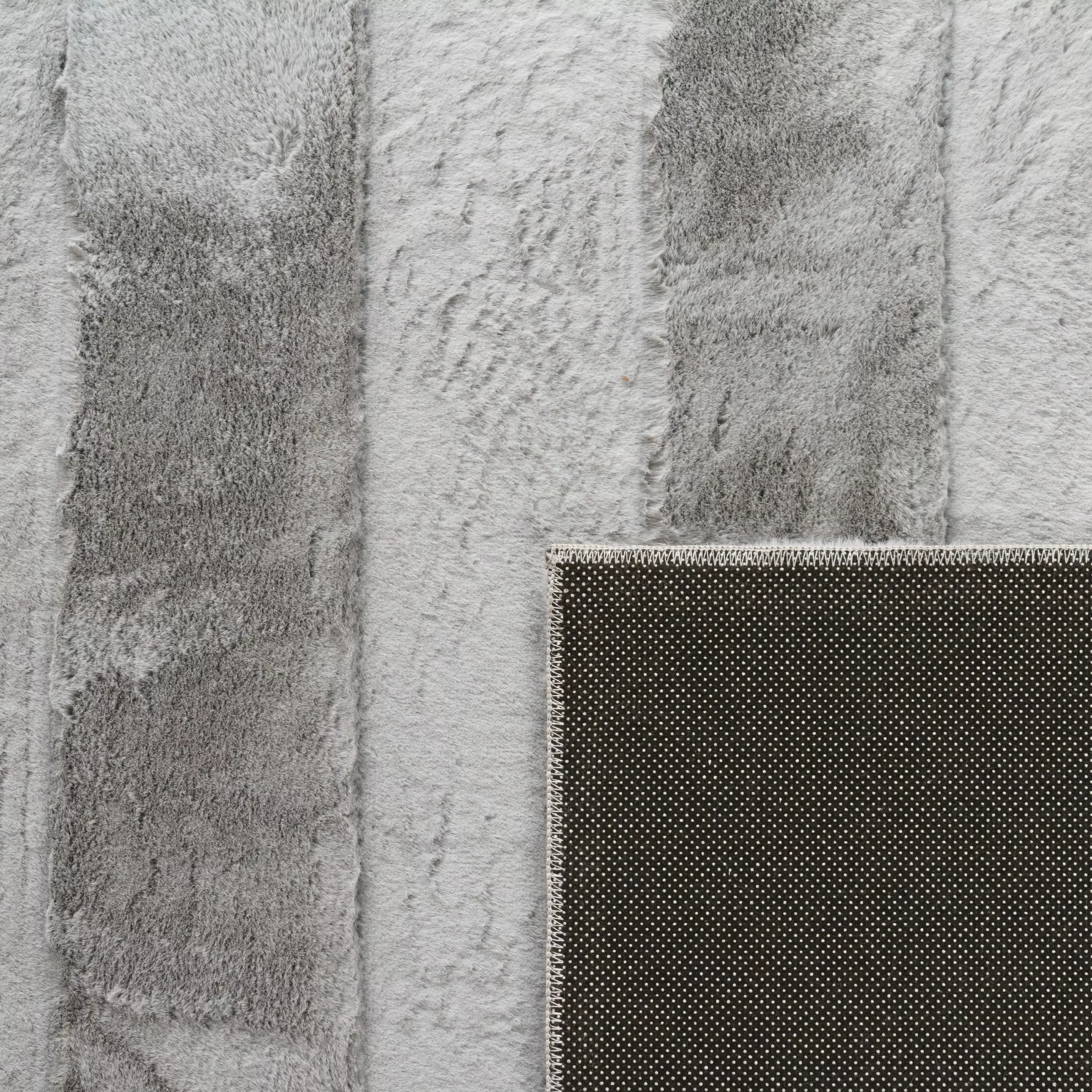 Fellteppich Arnia Grau 60x100 Cm – Bild 2