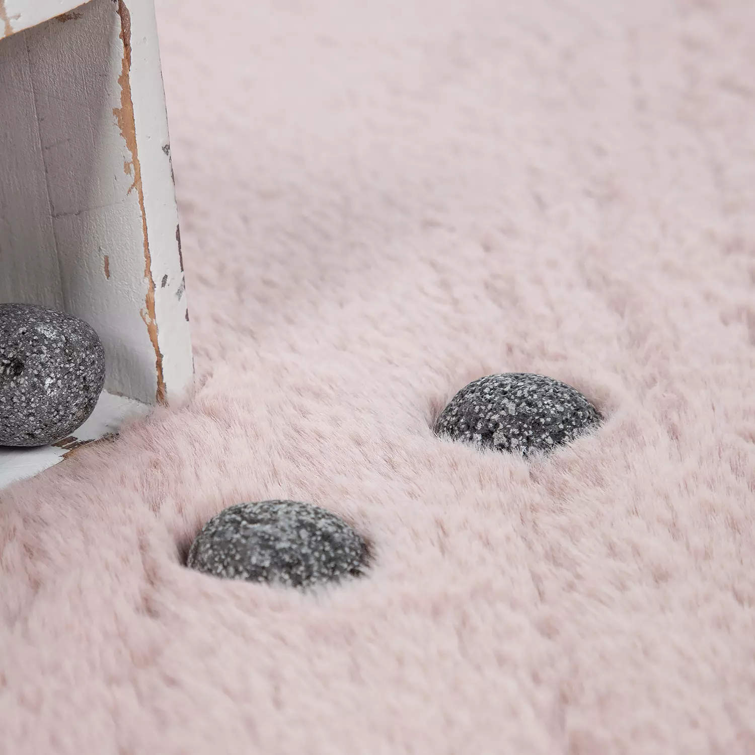 Fellteppich Fluffy Pink 80x150 Cm – Bild 2