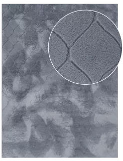 Fellteppich Lelystar Anthrazit 200x280 Cm