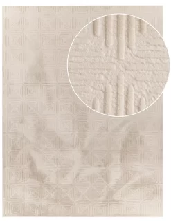 Fellteppich Lelystar Beige 60x100 Cm