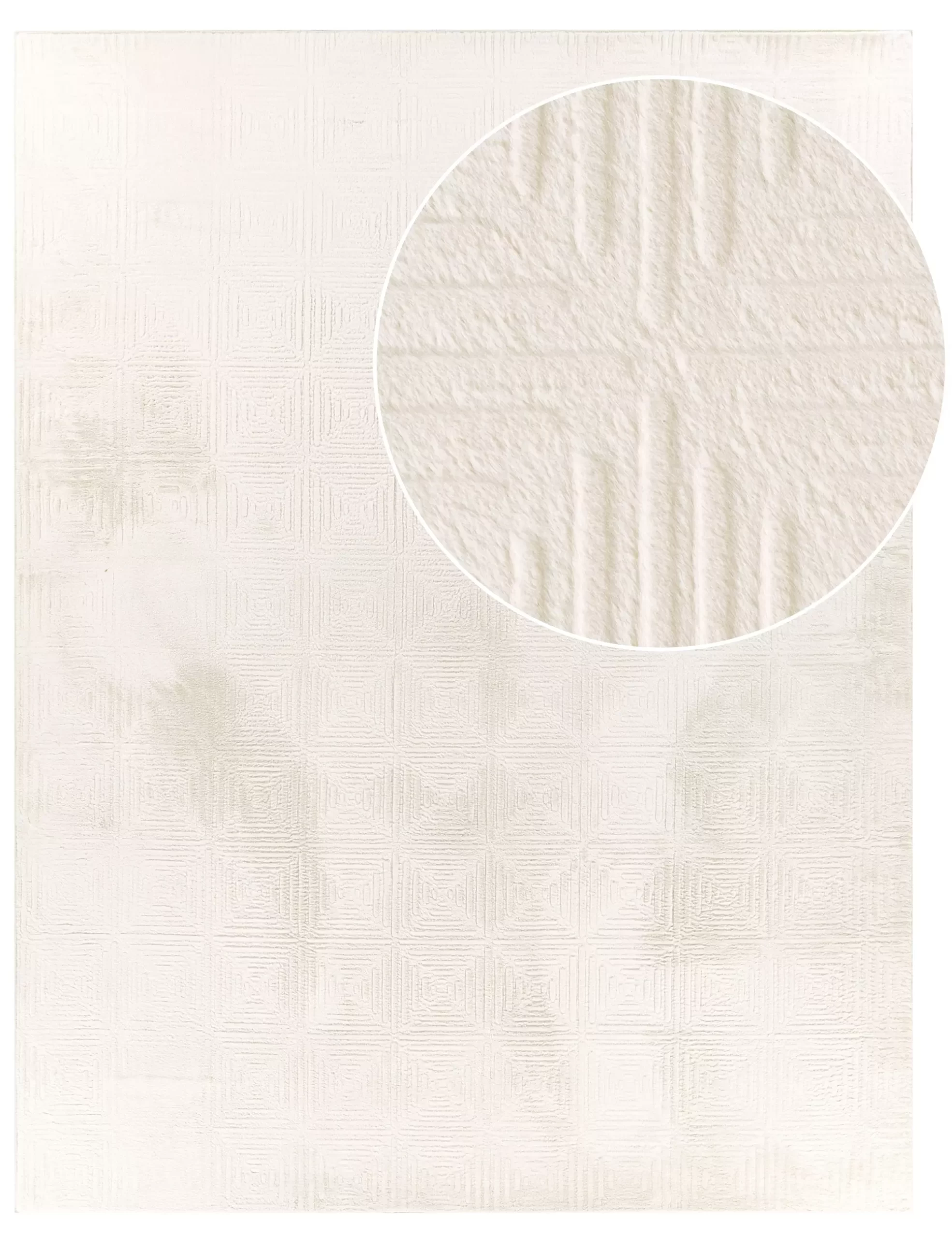 Fellteppich Lelystar Creme 60x100 Cm