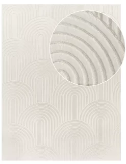 Fellteppich Lelystar Creme 240x340 Cm