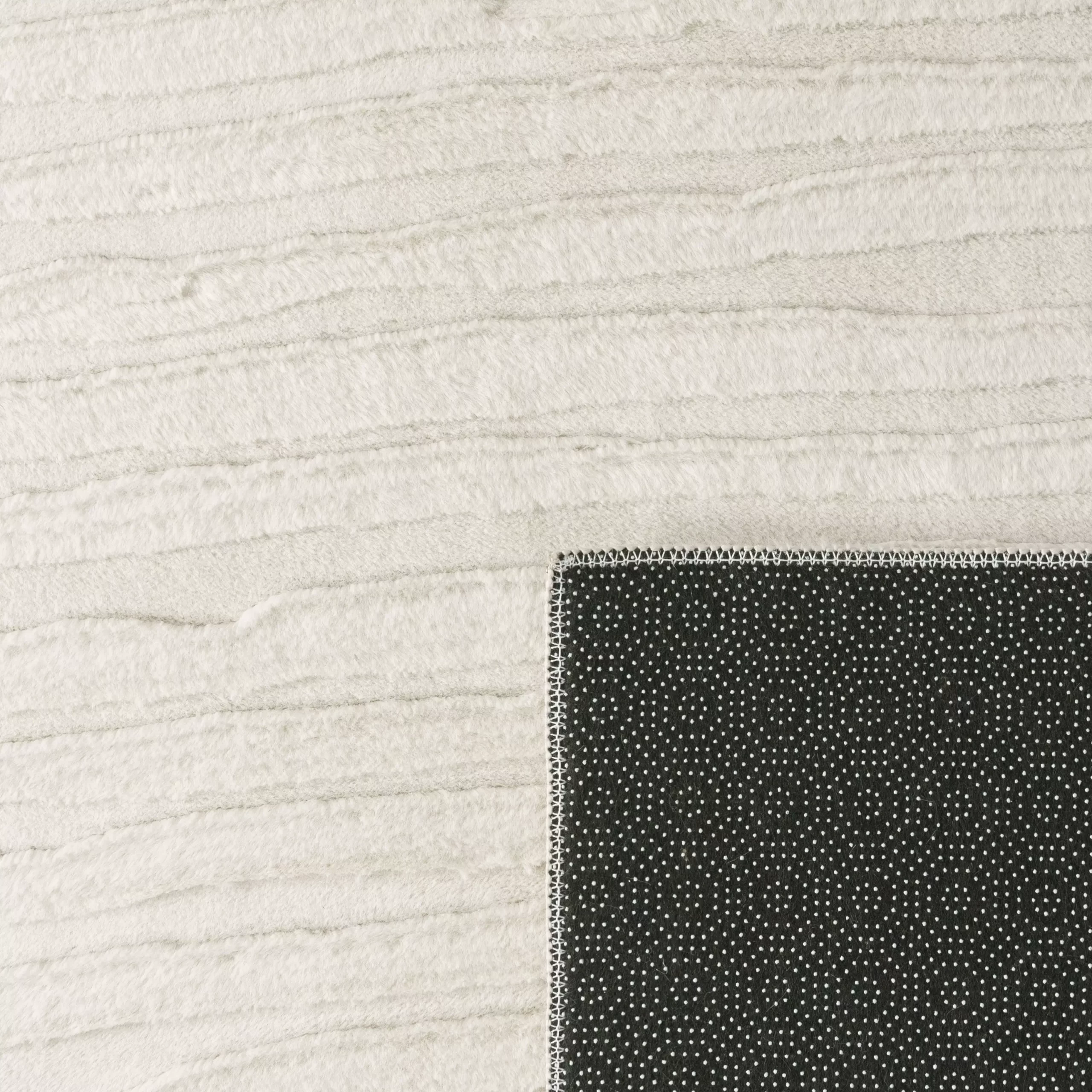 Fellteppich Lelystar Creme 80x150 Cm – Bild 3