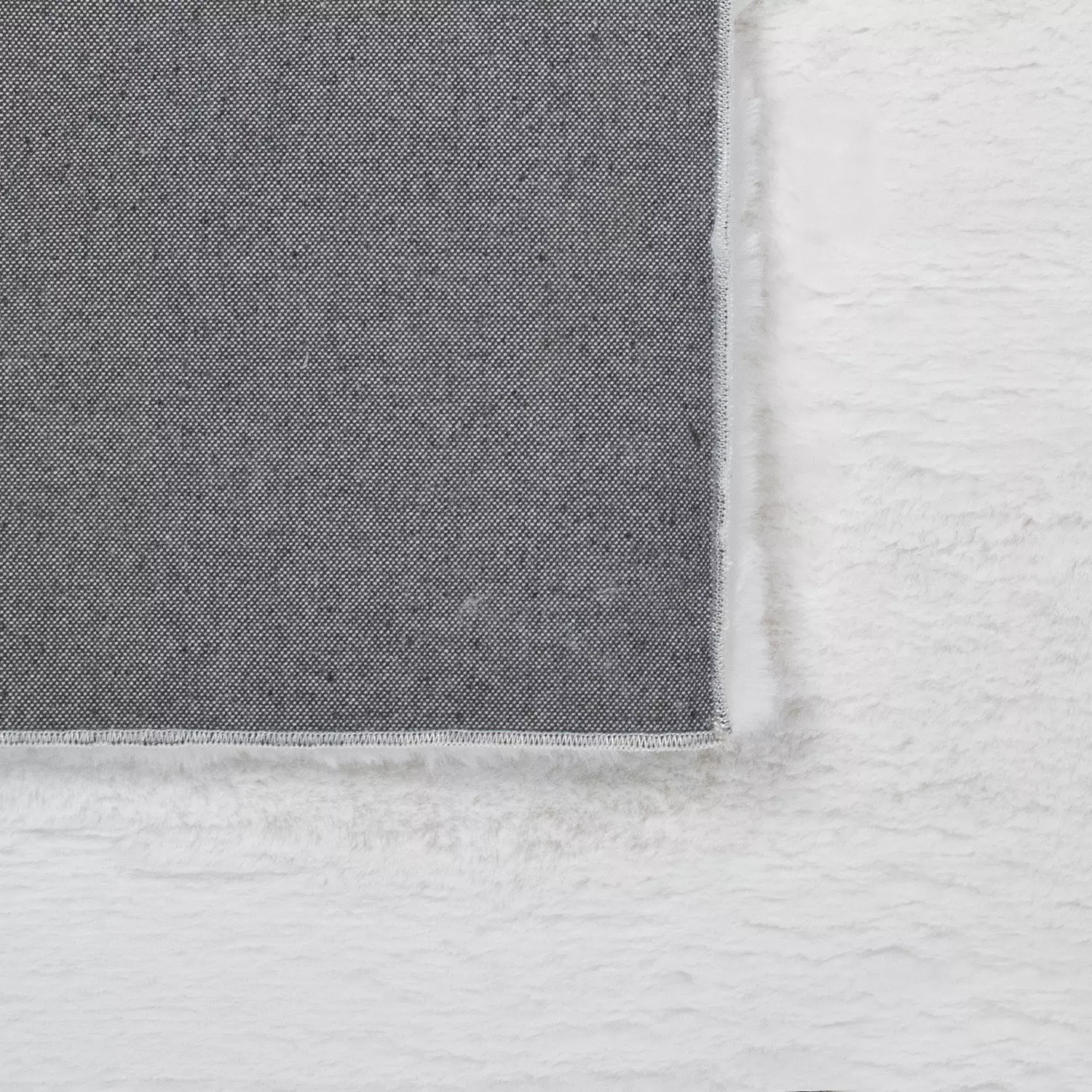 Flauschiger-Teppich Solina Weiß 200x290 Cm – Bild 4