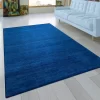 Gabbeh-Teppich Atlantis Blau 80x150 Cm