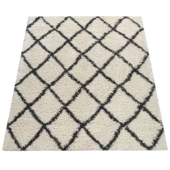 Shaggy-Teppich Kalea Beige 80x150 Cm