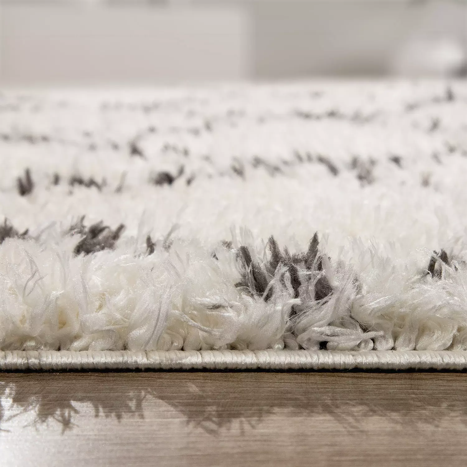 Hochflor-Teppich Oregon Beige 120 Cm Rund – Bild 3