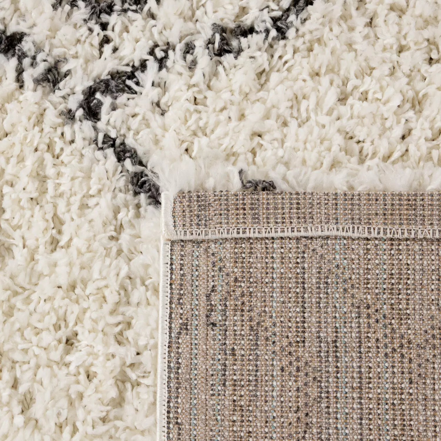 Shaggy-Teppich Kalea Beige 160x220 Cm – Bild 4