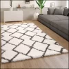 Hochflor-Teppich Mahara Beige 160x230 Cm