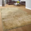 Hochflor-Teppich Glamorous Gold 80x150 Cm