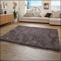 Hochflor-Teppich Milan Anthrazit 200x290 Cm