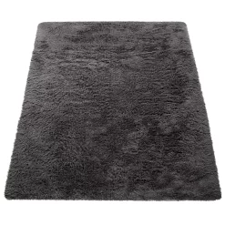 Hochflor-Teppich Silvana Anthrazit 140x200 Cm