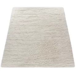 Hochflor-Teppich Silvana Elfenbein 120x170 Cm