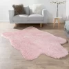 Hochflor-Teppich Zoe Pink 80x120 Cm