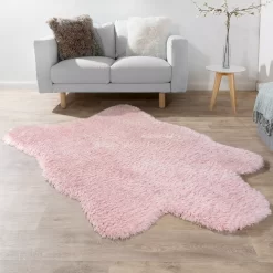Hochflor-Teppich Zoe Pink 80x120 Cm