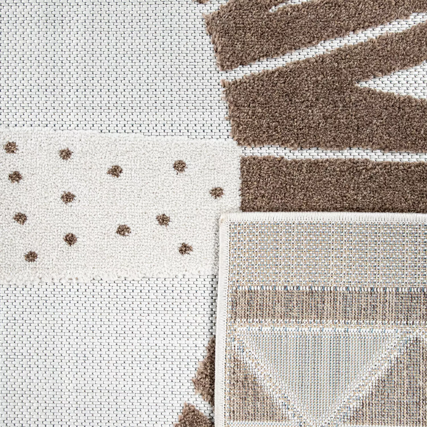 Kinderteppich In- & Outdoor Twitara Beige 80x150 Cm – Bild 4