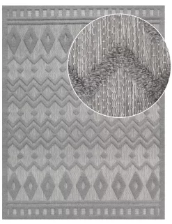 In- & Outdoor-Teppich Livornia Grau 160x220 Cm