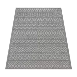 In- & Outdoor-Teppich Livornia Grau 80x150 Cm