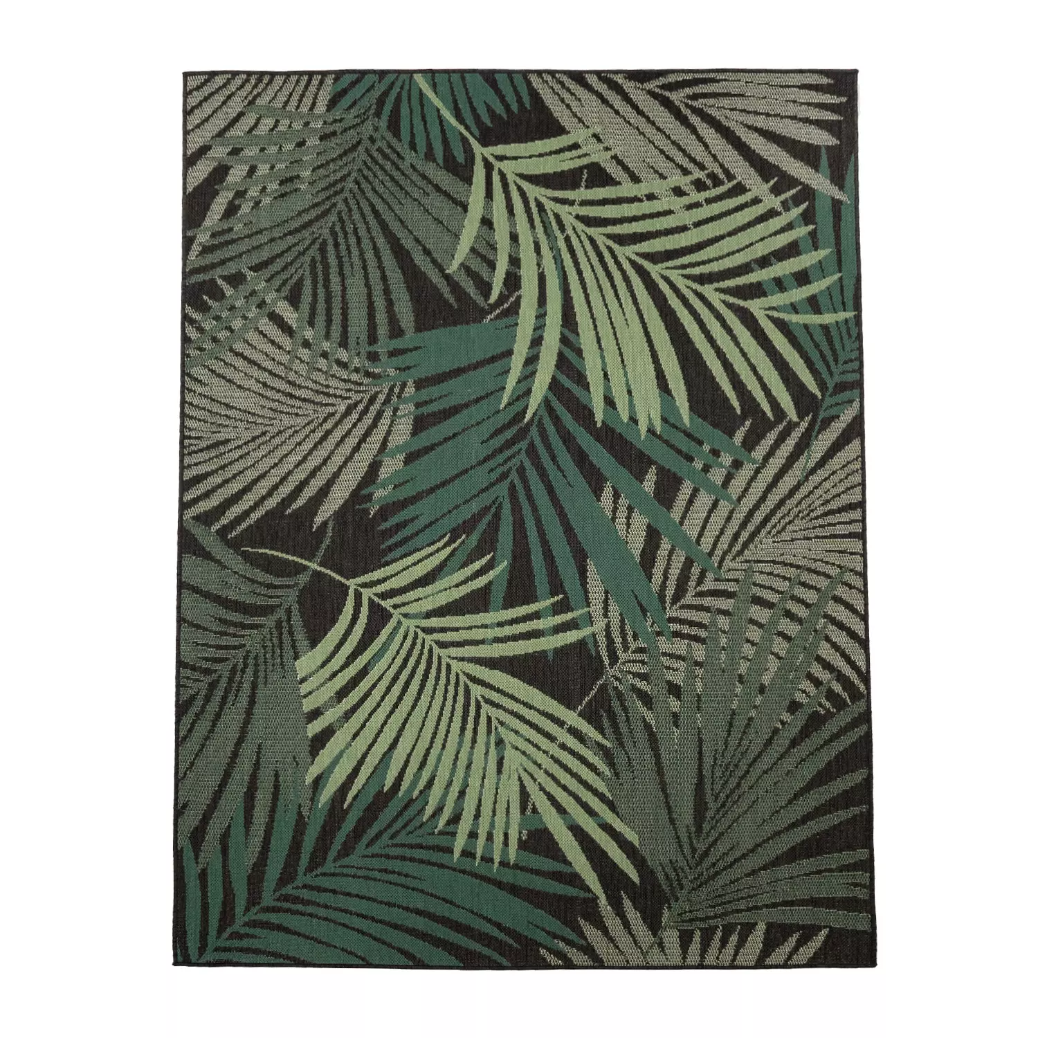 In- & Outdoor-Teppich Ostenza Schwarz 60x100 Cm