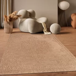 In- & Outdoor-Teppich Rimora Beige 160x220 Cm