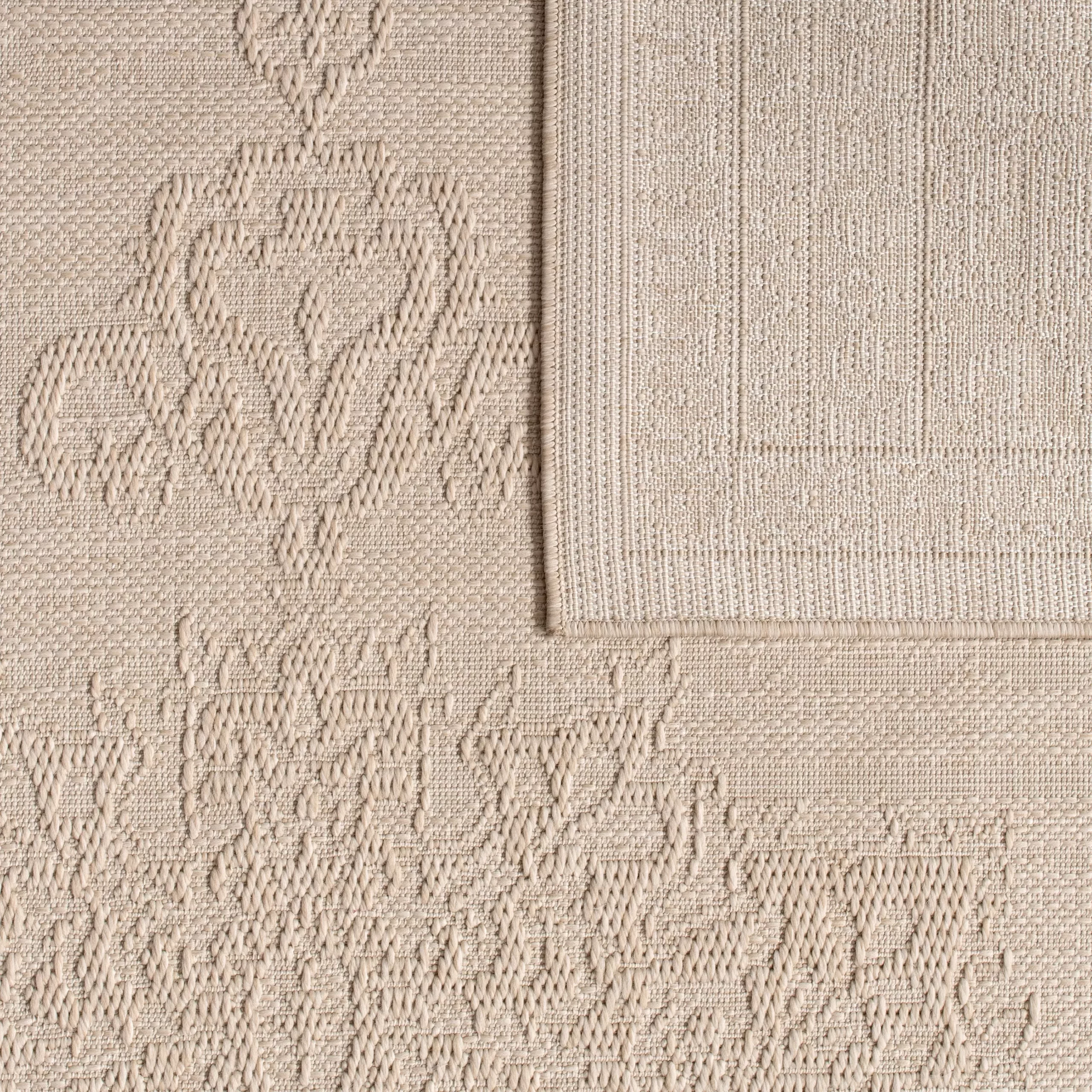 In- & Outdoor-Teppich Rimora Creme 160x220 Cm – Bild 6