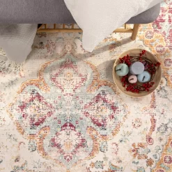 In- & Outdoor-Teppich Torino Koralle 160 Cm Rund