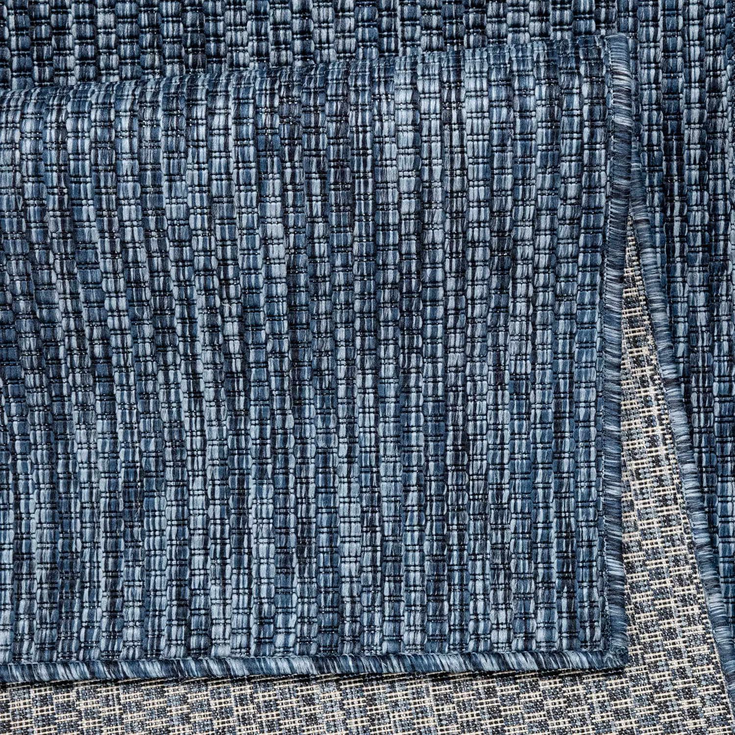 In- & Outdoor-Teppich Venezia Blau 160 Cm Rund – Bild 5