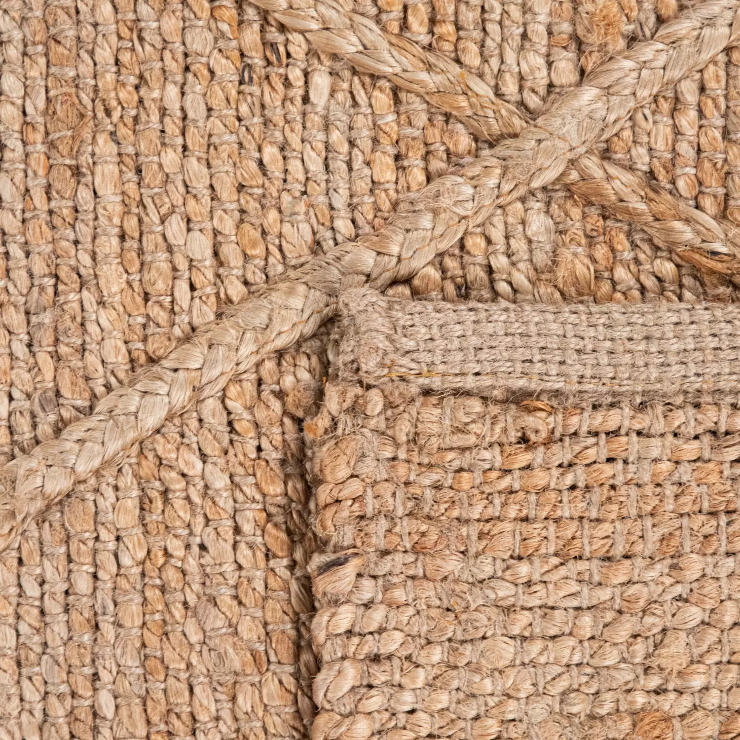 Jute-Teppich Sakira Natur 160x230 Cm – Bild 2