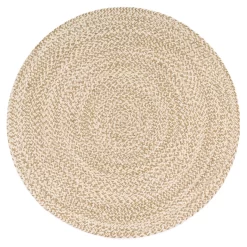 Jute-Teppich Vibora Beige 160 Cm Rund