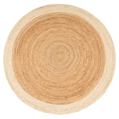 Jute-Teppich Vibora Beige 120 Cm Rund