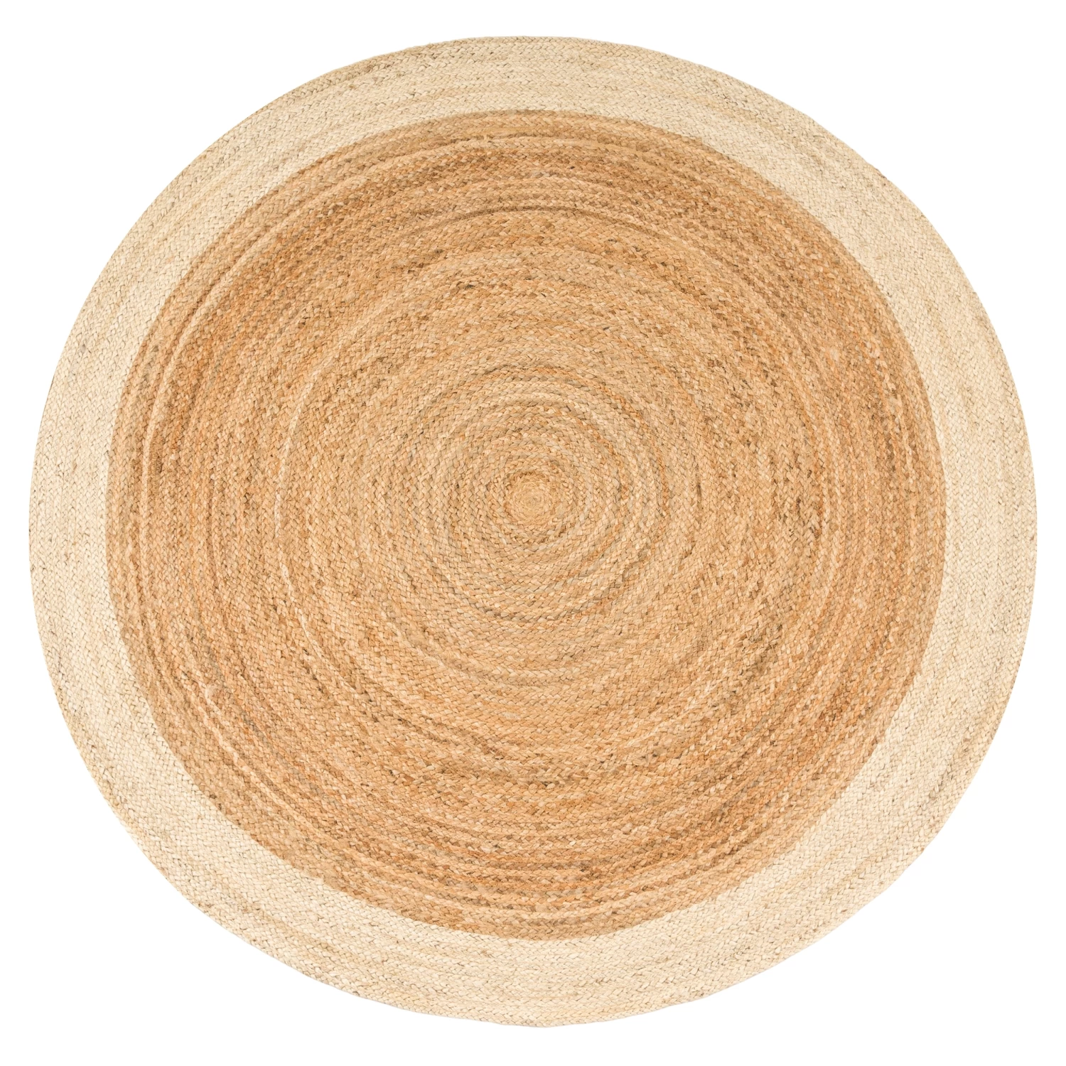 Jute-Teppich Vibora Beige 120 Cm Rund