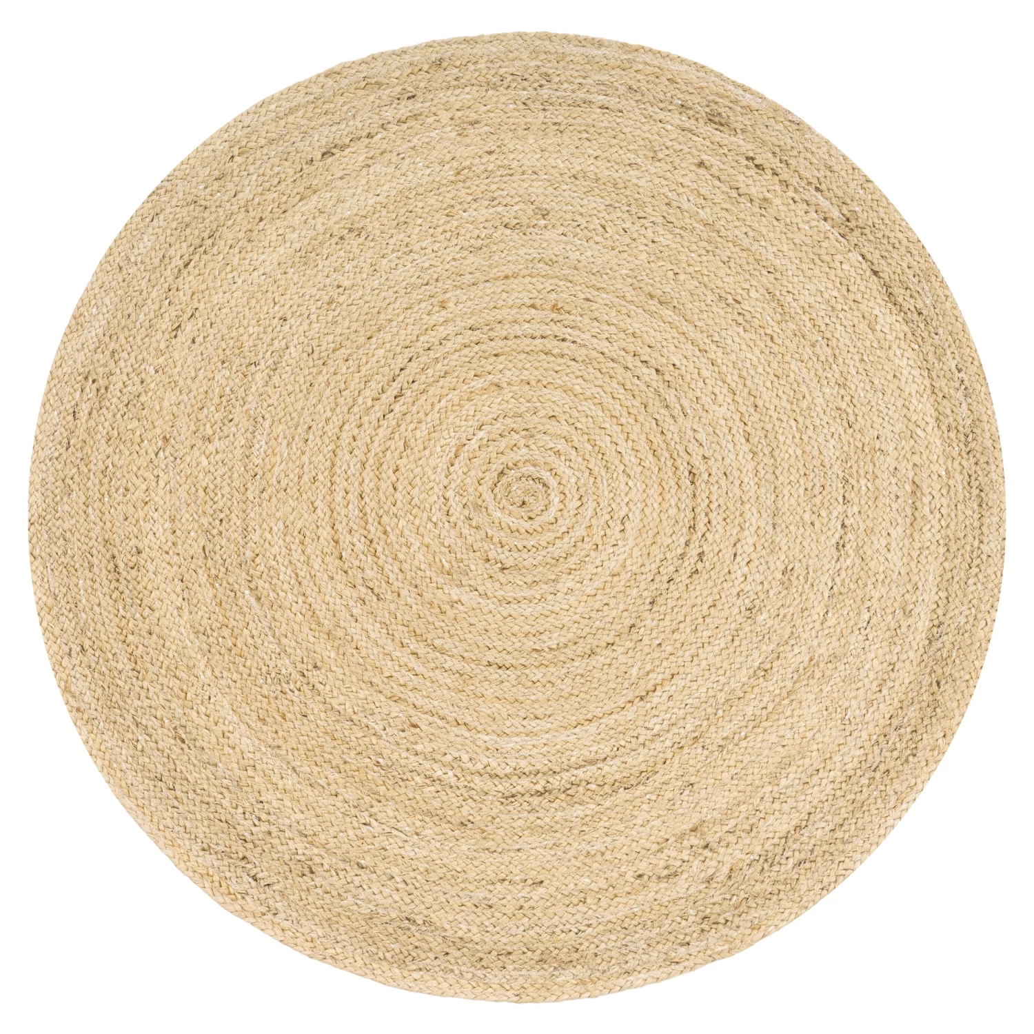 Jute-Teppich Vibora Elfenbein 200 Cm Rund