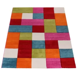 Moderner-Teppich Diamora Mehrfarbig 120x170 Cm