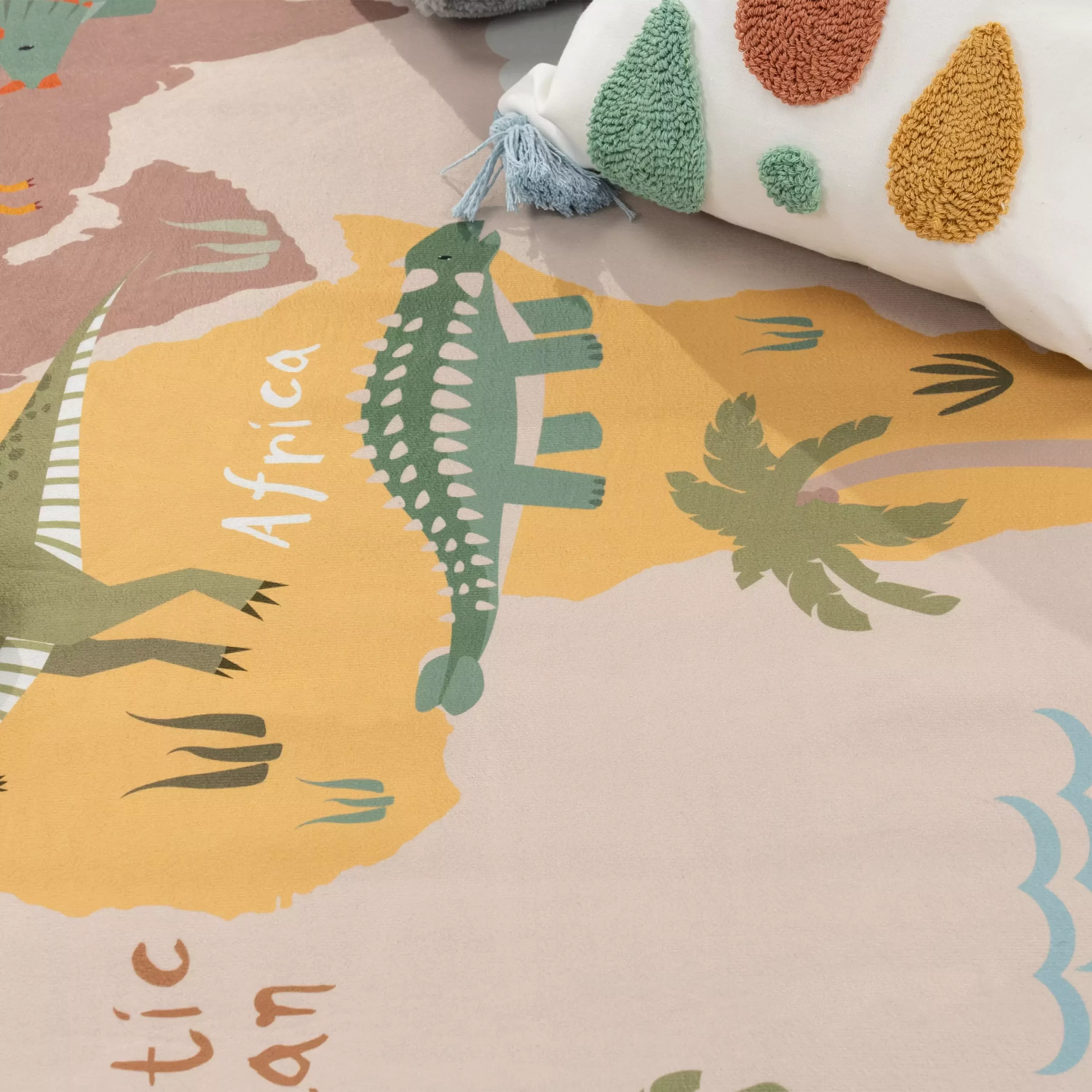 Kinderteppich Bini Beige 200 Cm Quadrat – Bild 3