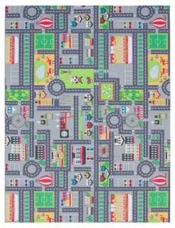 Kinderteppich Bini Grau 120x160 Cm