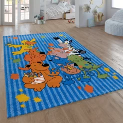 Kinderteppich Die Lieben Sieben Blau 80x150 Cm