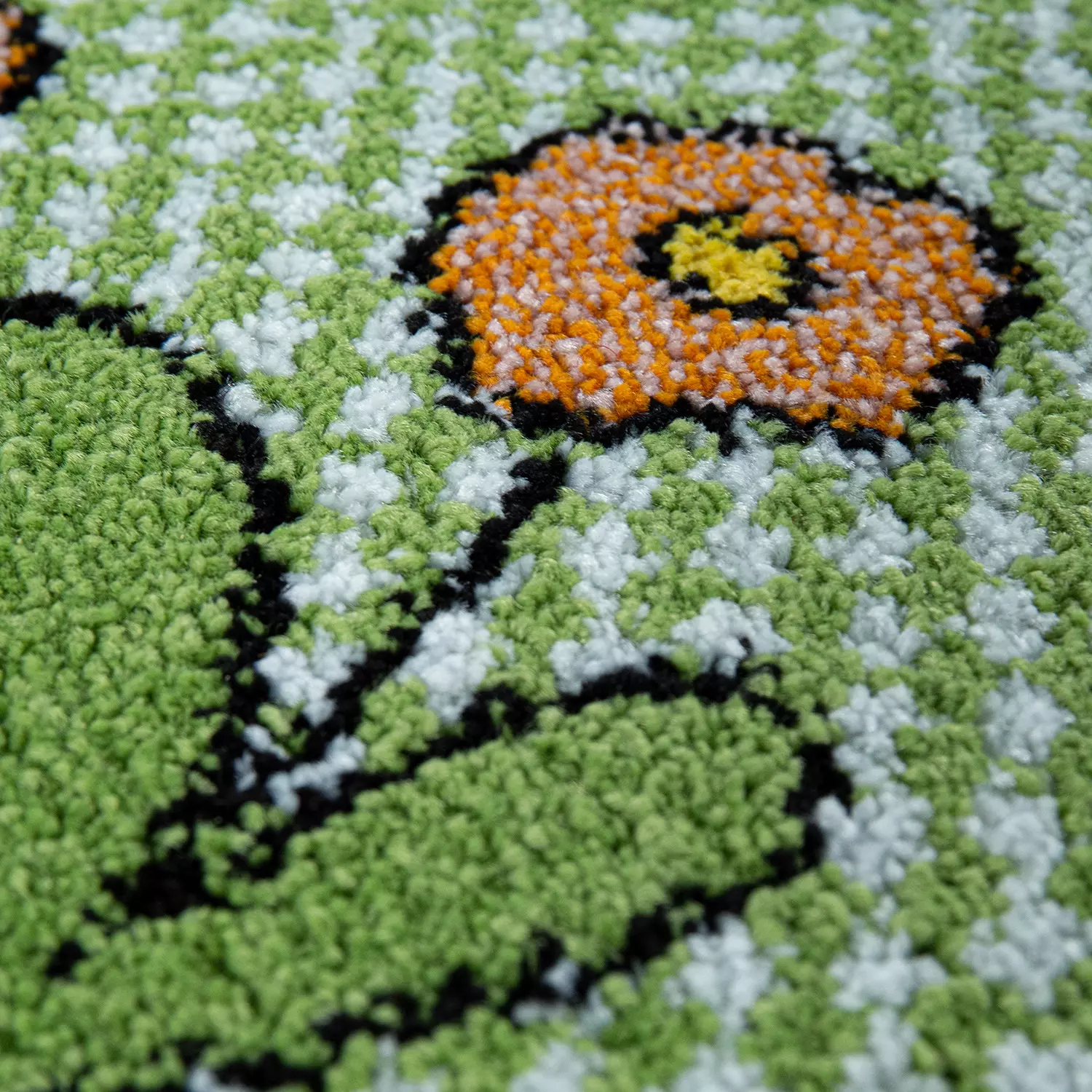 Kinderteppich Die Lieben Sieben Grün 120x170 Cm – Bild 2