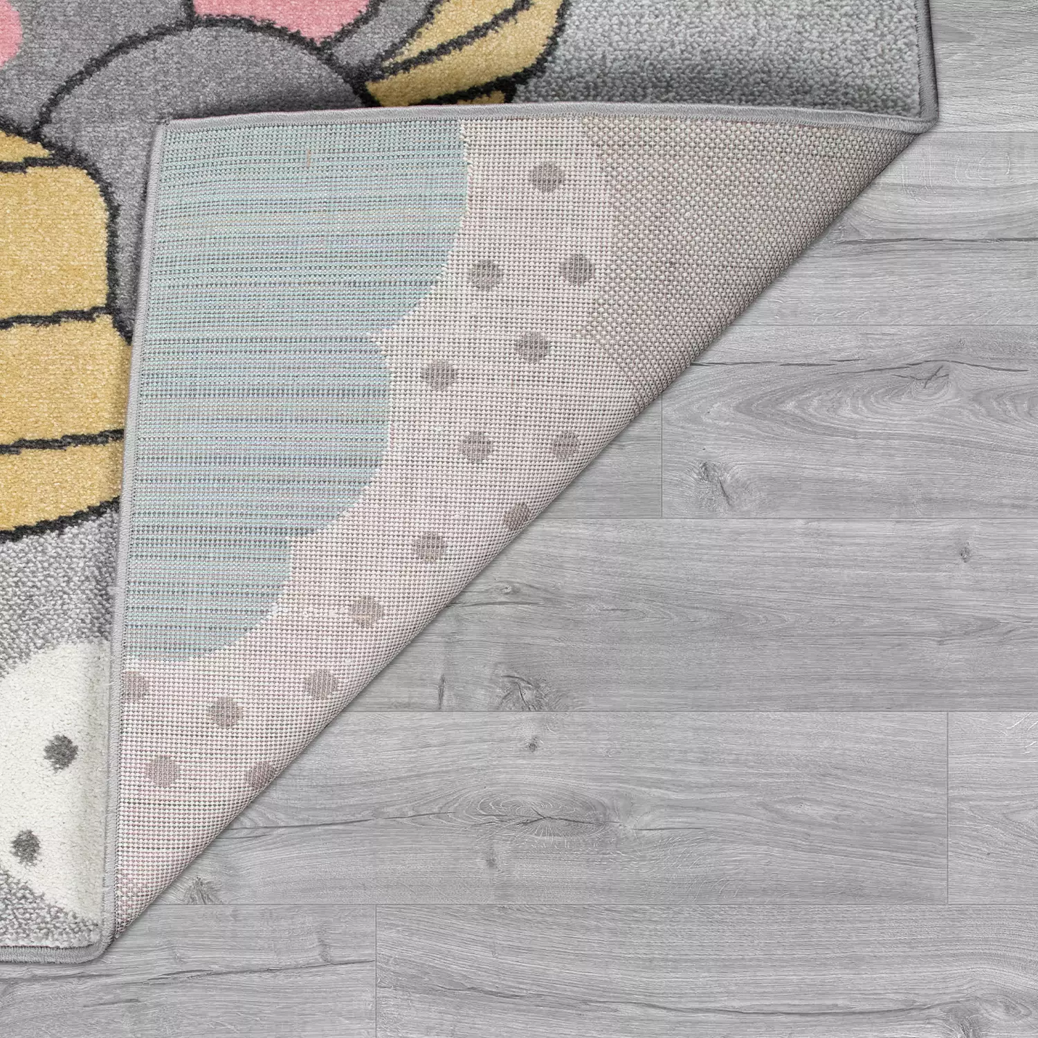 Kinderteppich Ninique Grau 160x220 Cm – Bild 2