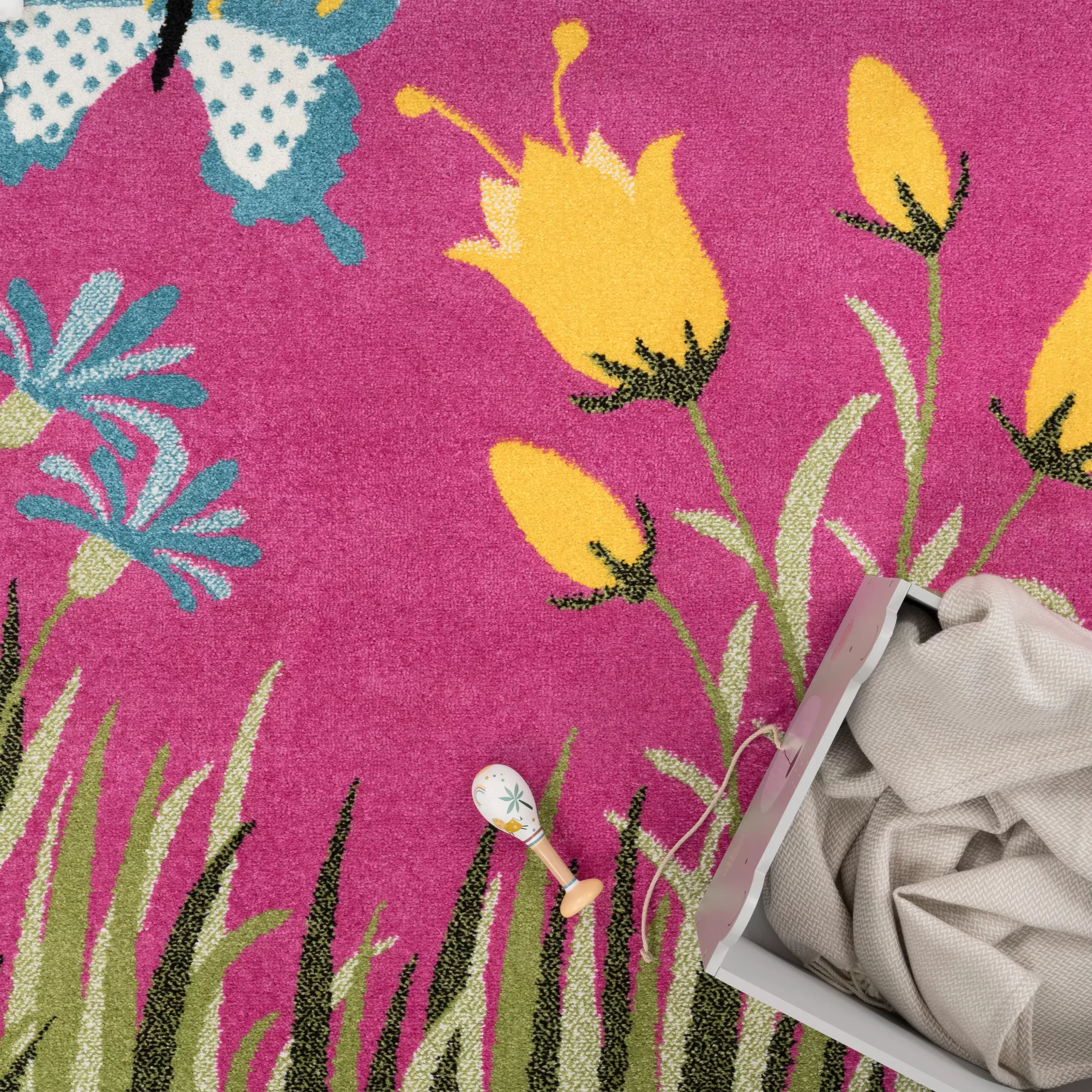 Kinderteppich Almara Pink 80x150 Cm – Bild 4