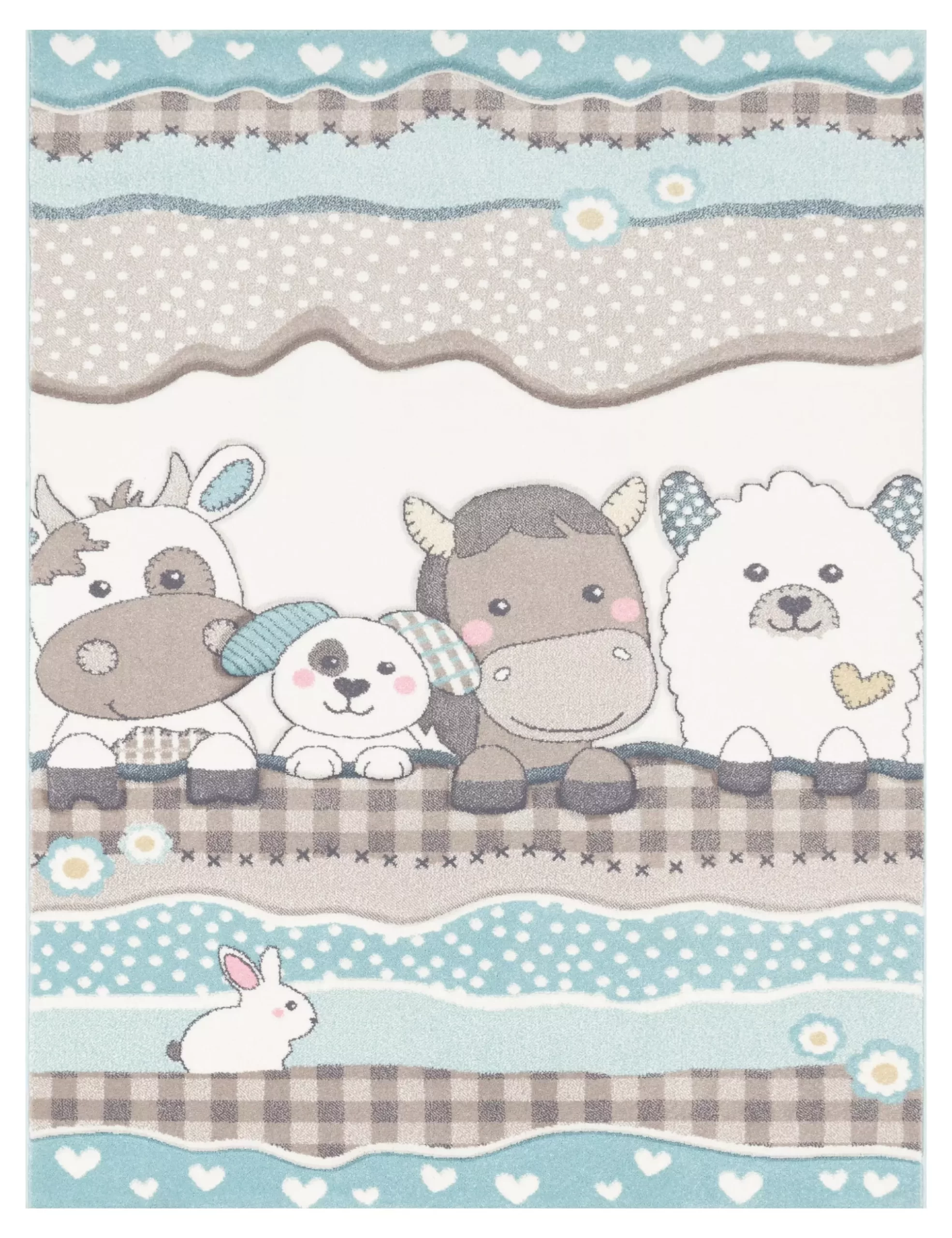 Kinderteppich Kosmos Beige 80x150 Cm