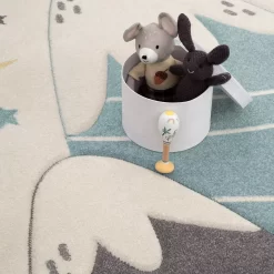 Kinderteppich Kosmos Creme 200 Cm Rund