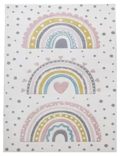 Kinderteppich Kosmos Mehrfarbig 120x170 Cm