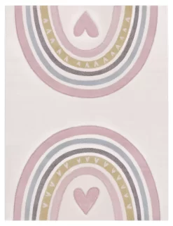 Kinderteppich Kosmos Pink 200x290 Cm