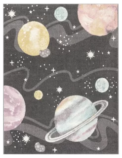 Kinderteppich Ninique Anthrazit 200x280 Cm